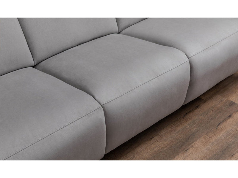 Treyton Fabric Power Reclining Sofa with Power Headrests