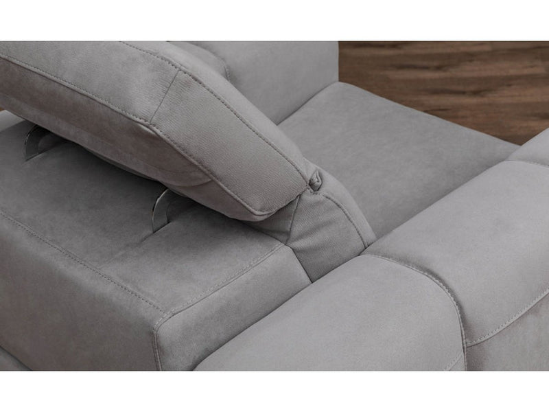 Treyton Fabric Power Recliner with Power Headrest