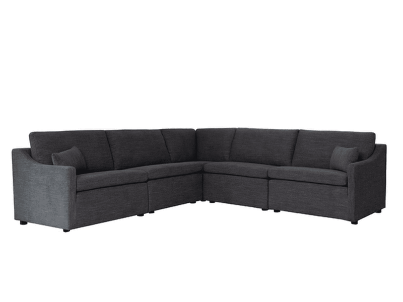 Claire Stain-Resistant 5-pc Modular Sectional