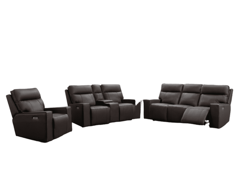 Layton 3-pc Leather Power Reclining Set