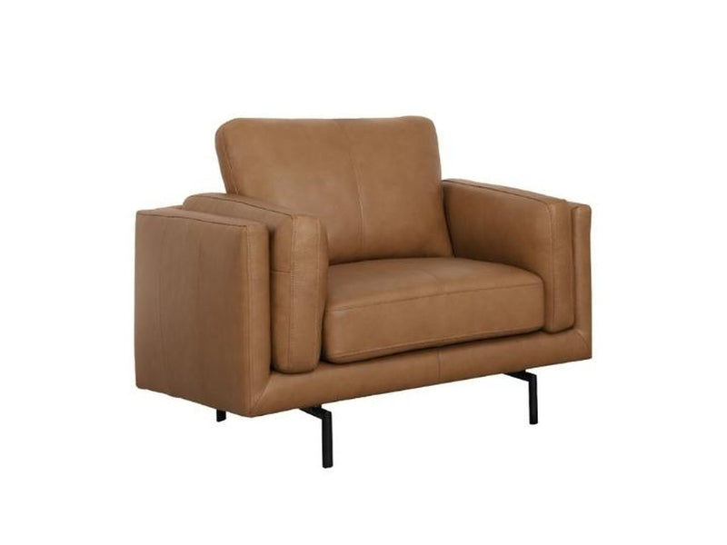 Asher Top-Grain Leather Chair