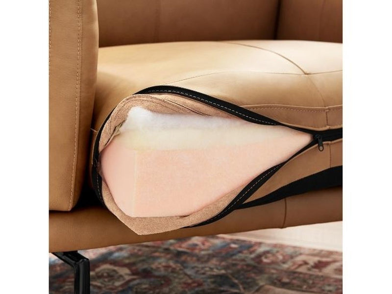 Asher Top-Grain Leather Chair