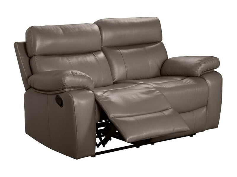 Clayton Leather Reclining Loveseat