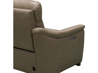 Shaffer Leather Power Reclining Loveseat
