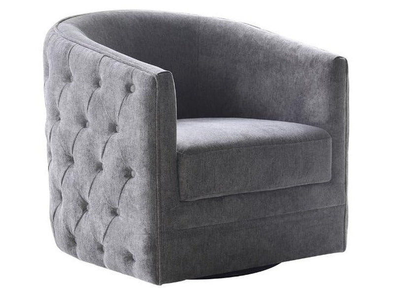 Kylie Fabric Swivel Chair