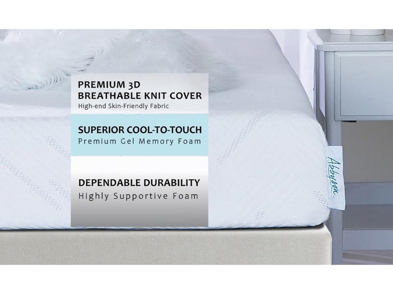 Abbyson 6" Memory Foam Mattress