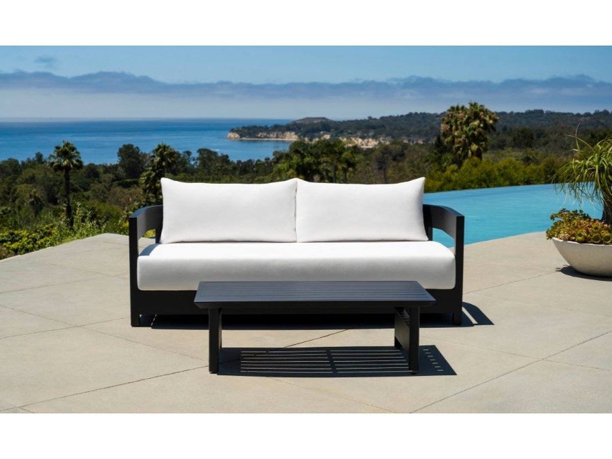 Santino Outdoor Sofa and Coffee Table Set