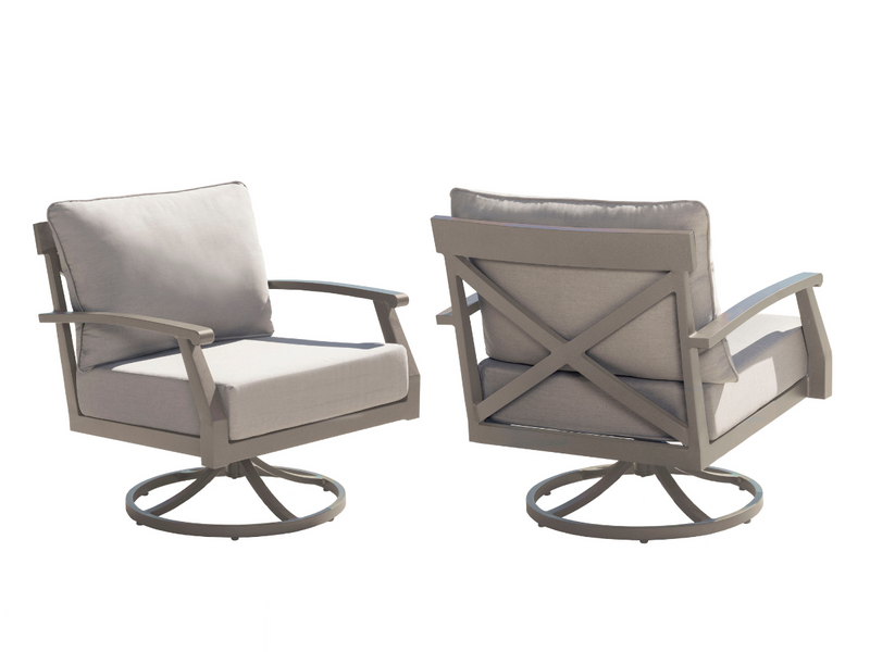 Marilla Swivel Chair (Set of 2)