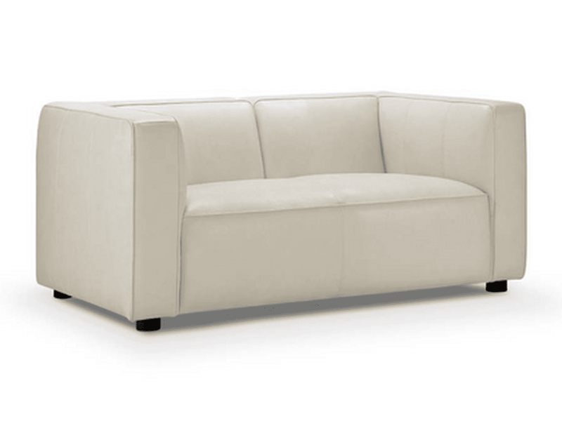 Brady Leather Loveseat