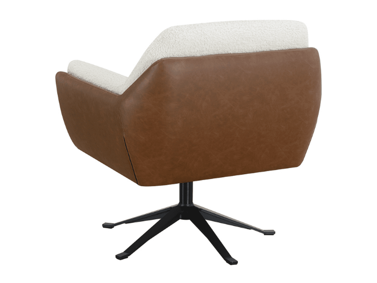 Ace Swivel Chair - Brown