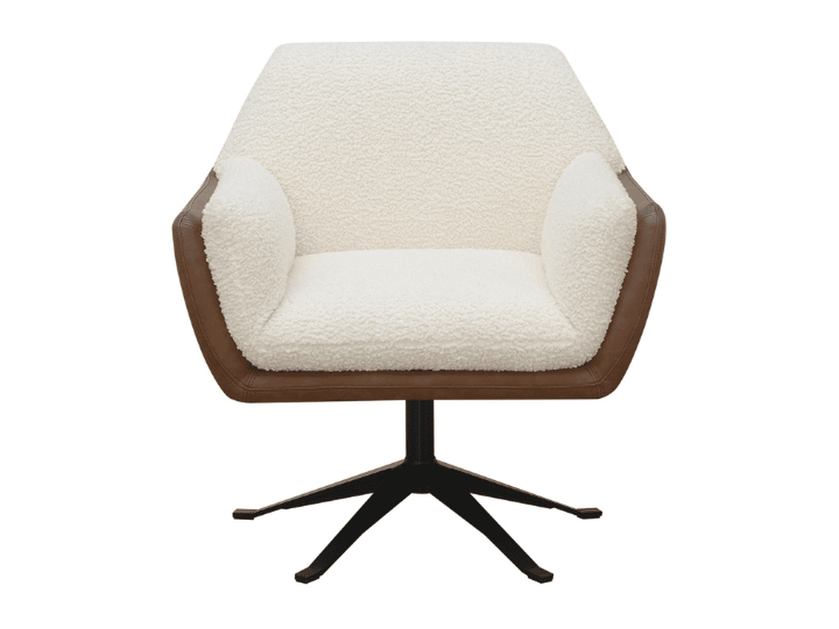 Ace Swivel Chair - Brown