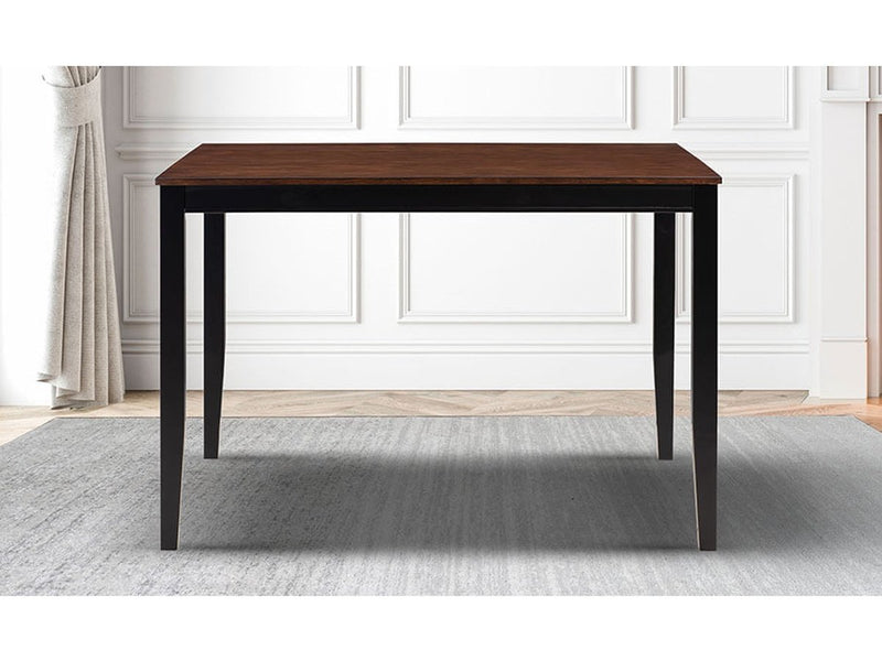 Walden Wood Counter Height Table, Light Brown Default Title
