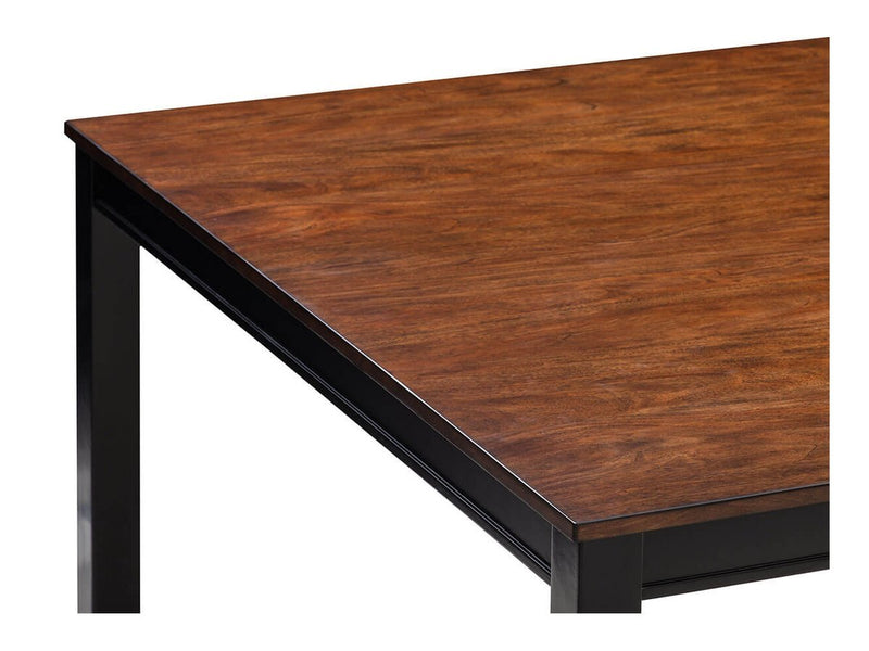 Walden Wood Counter Height Table, Light Brown Default Title