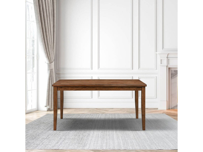 Russell Wood Dining Table, Light Brown Default Title