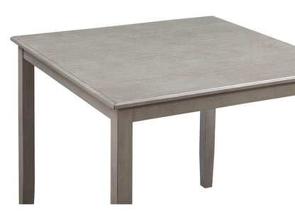 Walker Wood Counter Height Table, Light Grey Default Title