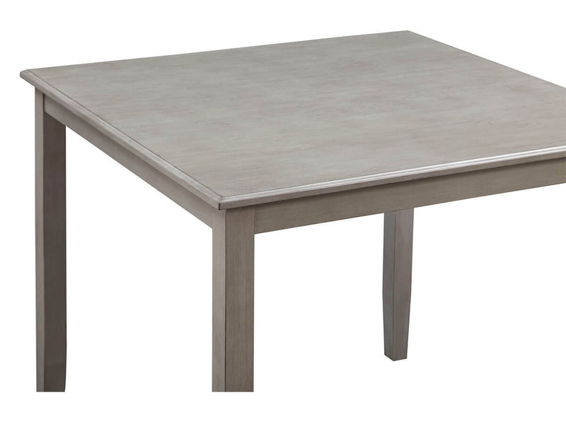Walker Wood Counter Height Table, Light Grey Default Title