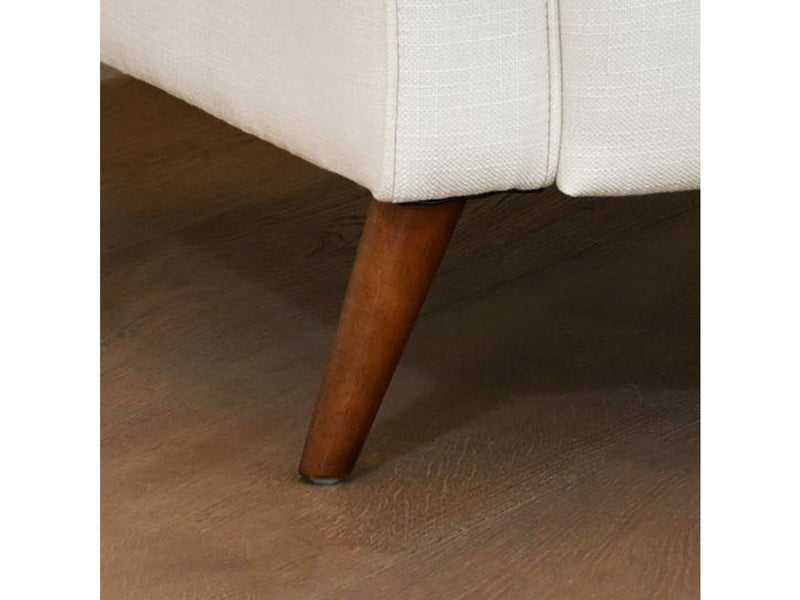 Indio Fabric Pushback Recliner, Ivory Default Title