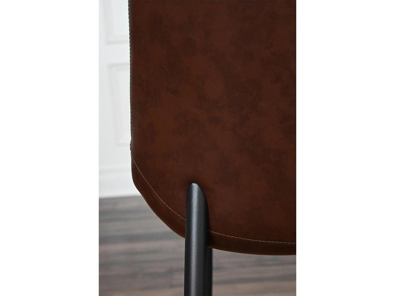 Bowen Faux Leather Dining Chair Set of 2