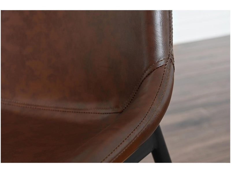 Bowen Faux Leather Dining Chair Set of 2