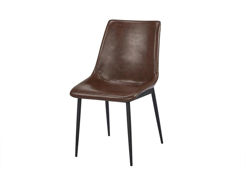 Bowen Faux Leather Dining Chair Set of 2