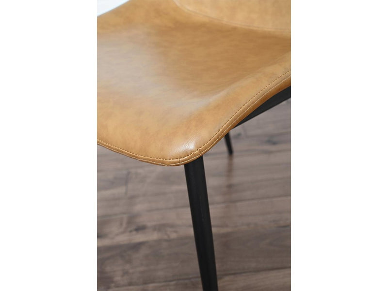 Bowen Faux Leather Dining Chair Set of 2