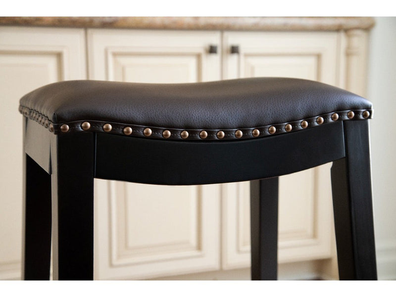 Chapin Leather Counter Stool