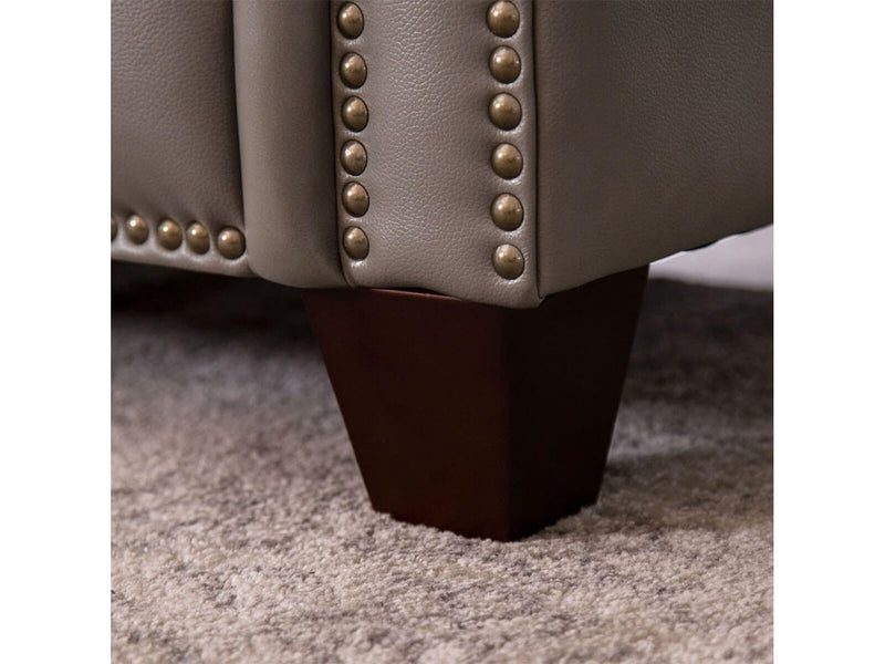 Landon Leather Loveseat
