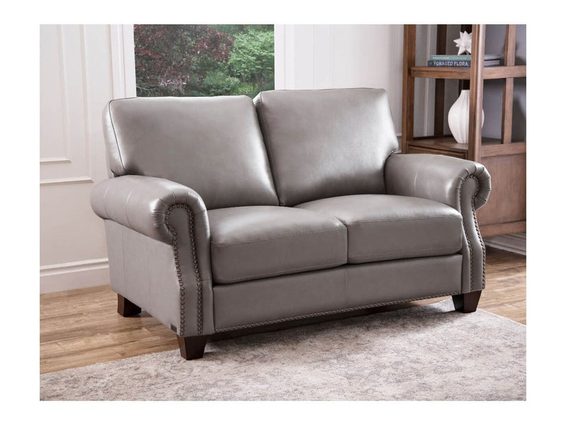 Landon Leather Loveseat