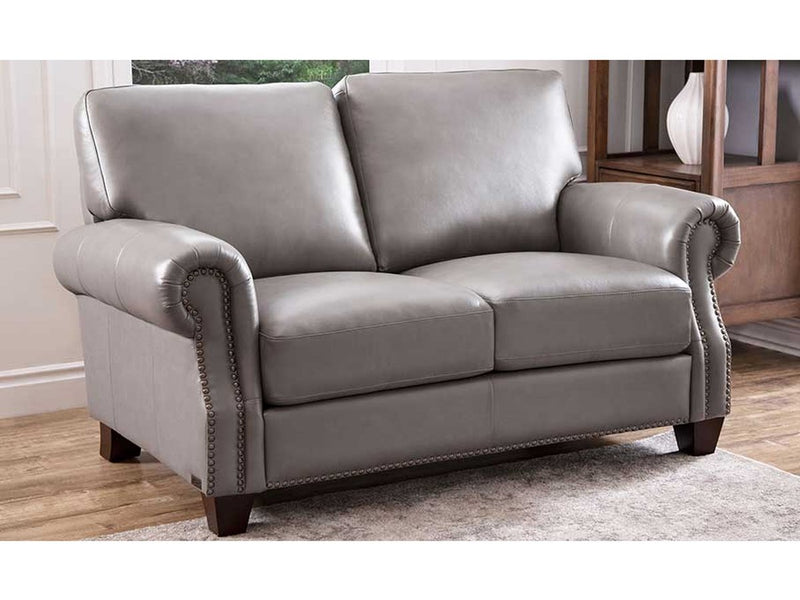 Landon Leather Loveseat