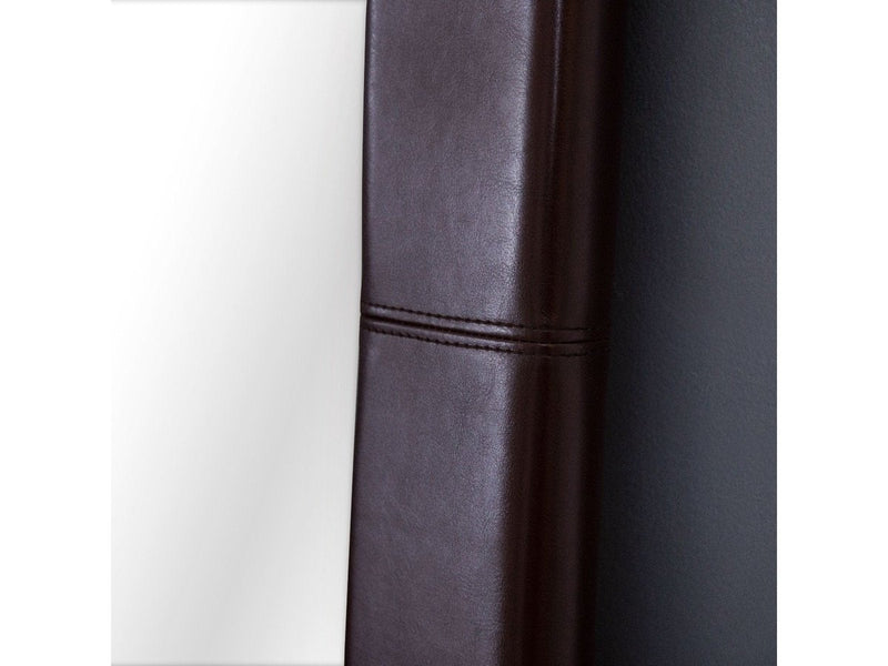 Delano Leather Floor Mirror