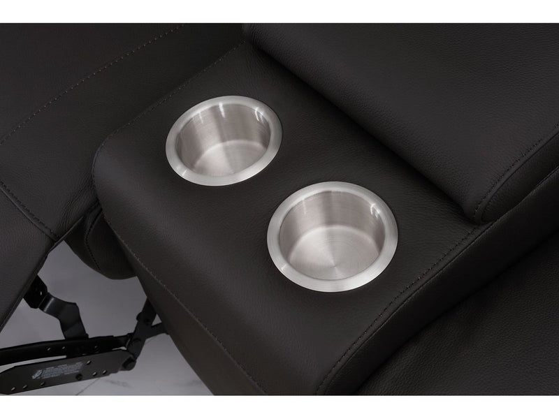 Layton 2-pc Leather Power Reclining Set