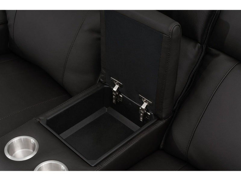 Layton 2-pc Leather Power Reclining Set