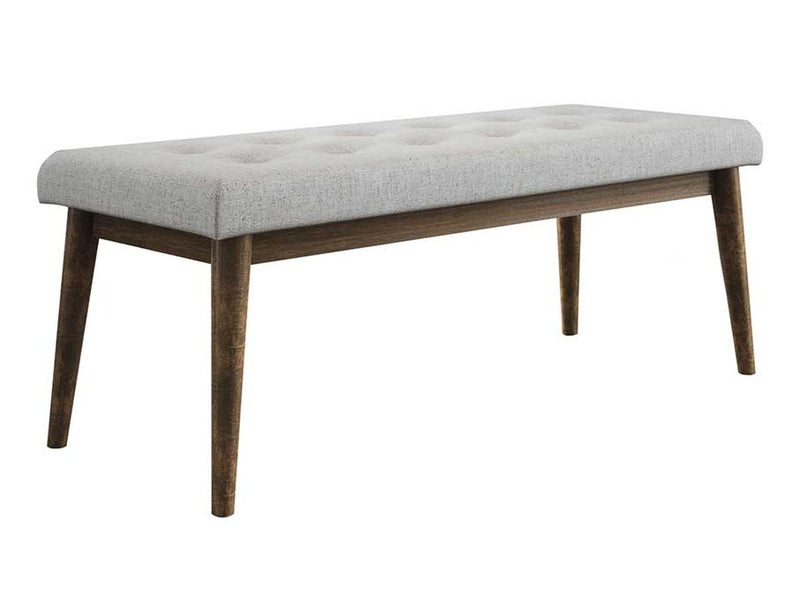 Retro Tufted Bench