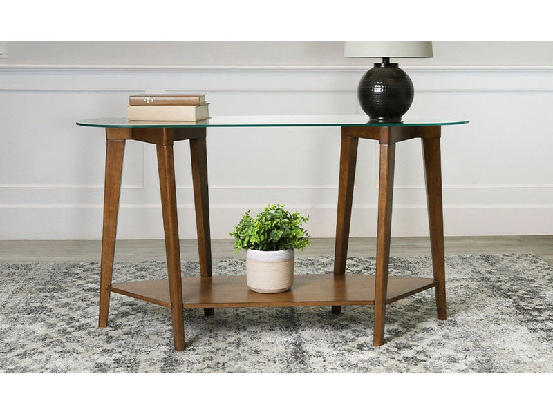 Marten Wood & Glass Console Table
