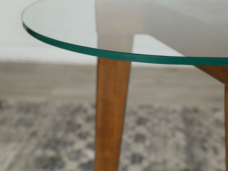 Marten Wood & Glass Console Table