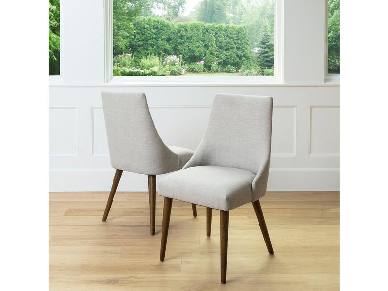 Retro Mid-Century Wood 6-pc Dining Set