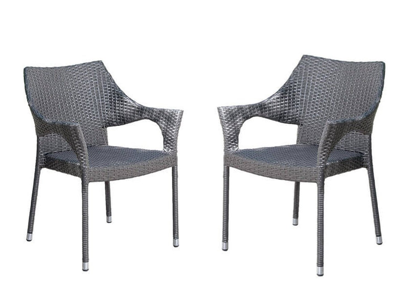 Benton Outdoor Patio Armchair Set of 2
