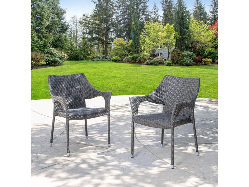 Benton Outdoor Patio Armchair Set of 2