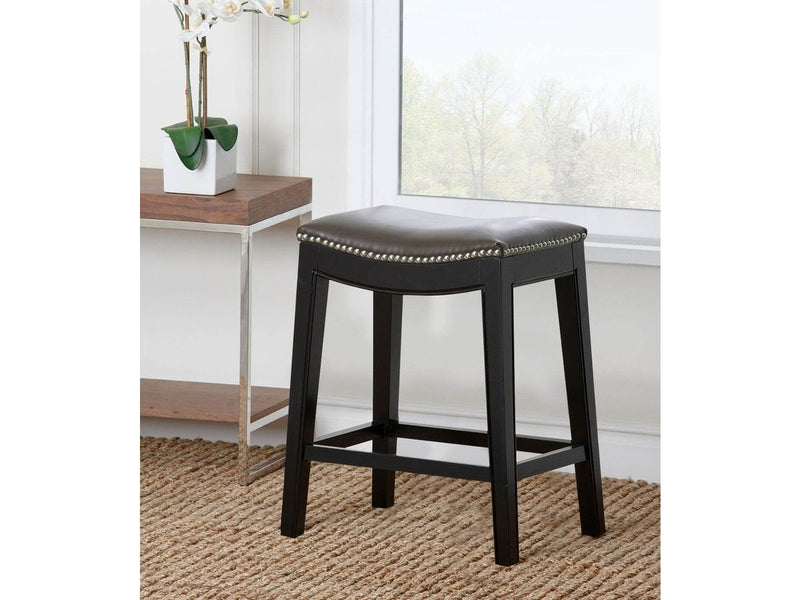 Rivoli Leather Counter Stool