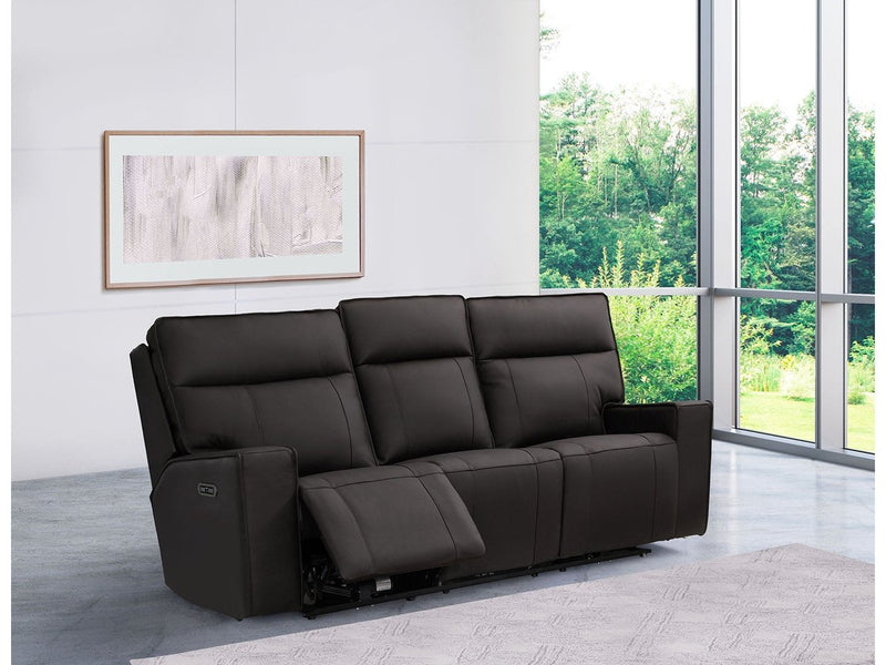 Layton 2-pc Leather Power Reclining Set
