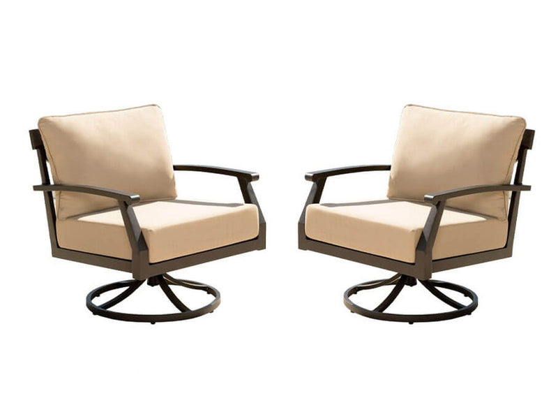 Marilla Swivel Chair (Set of 2)
