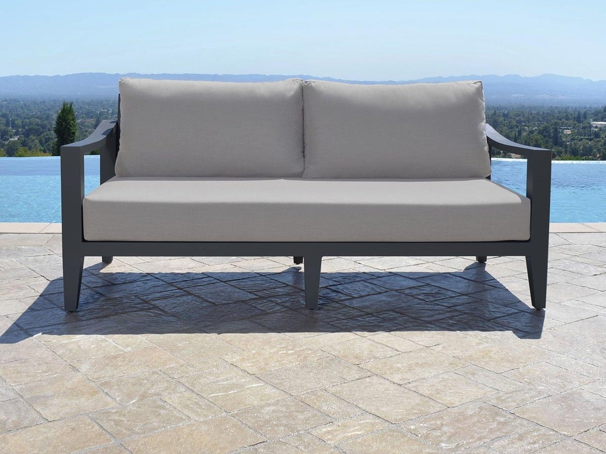 Hyland Hills 4-pc Outdoor Seating Set - Gray Aluminum