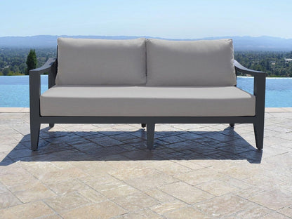 Hyland Hills 4-pc Outdoor Seating Set - Gray Aluminum