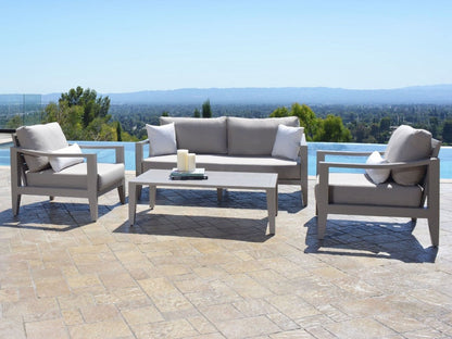 Hyland Hills 4-pc Outdoor Seating Set - Beige