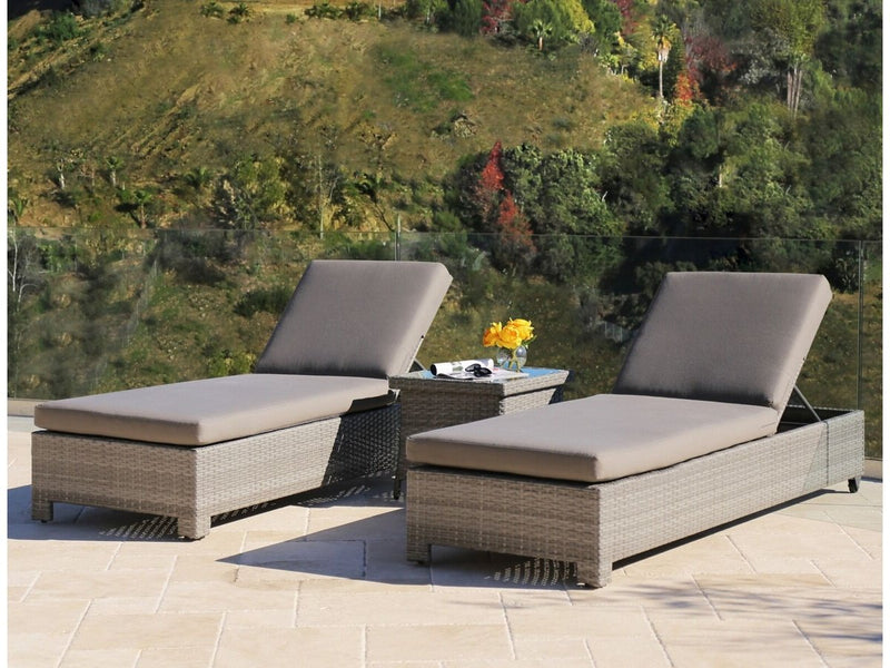 Belmont 3-pc Chaise Cover Set