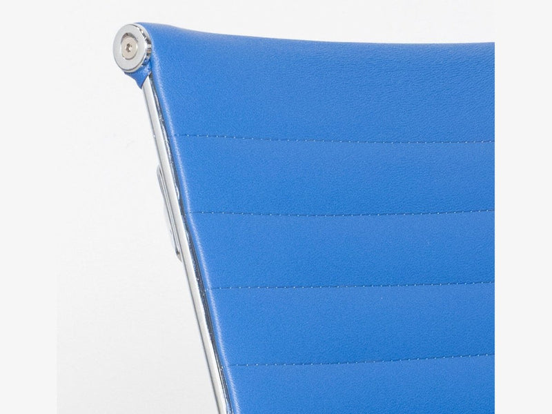Samuel Adjustable Medium Back Office Chair, Blue Default Title